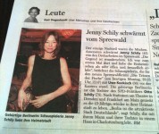 Auch Jenny Schily mag unseren Spreewald!